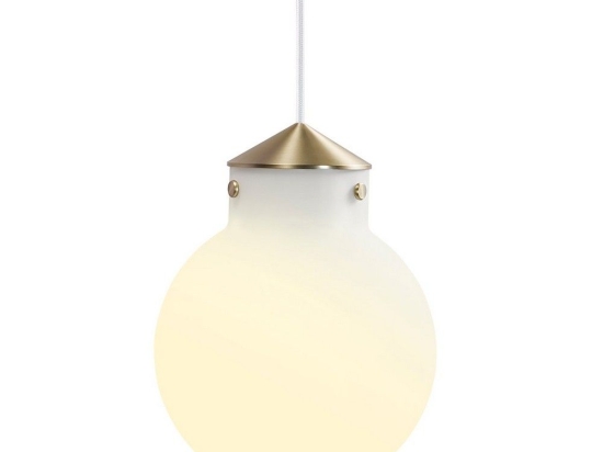 Φωτιστικό Οροφής Κρεμαστό Raito 22 22,5x29,1x300cm E27 White-Brass Dftp