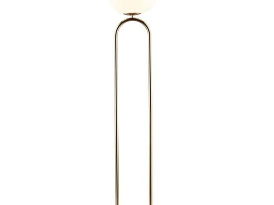 Φωτιστικό Δαπέδου Shapes 27x135cm E27 Brass Dftp