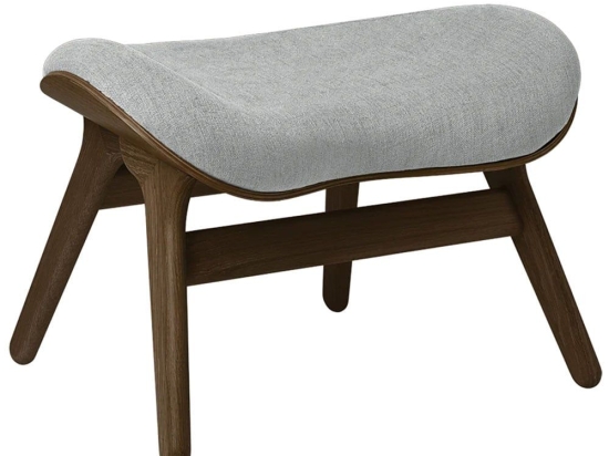 Σκαμπό ACP Ottoman Horizons S 5873C703-03 63x50x43cm Dark Oak-Light Grey Umage