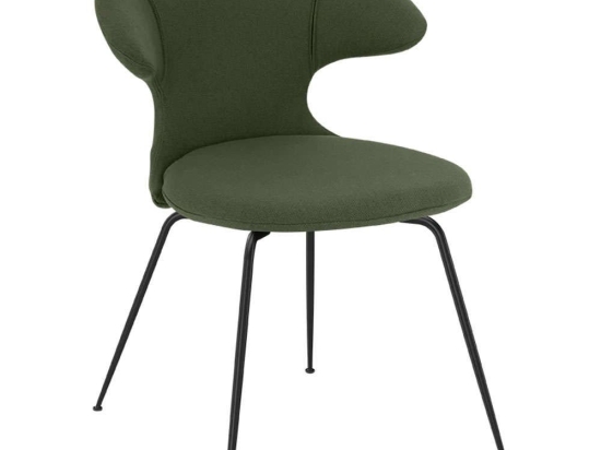 Καρέκλα Τραπεζαρίας Time Flies Horizons S 590-05C5901-3 57x59x83cm Green-Black Umage Ατσάλι,Polyester