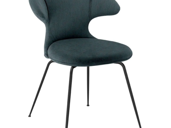 Καρέκλα Τραπεζαρίας Time Flies Horizons S 590-17C5901-3 57x59x83cm Grey Blue-Black Umage Ατσάλι,Polyester