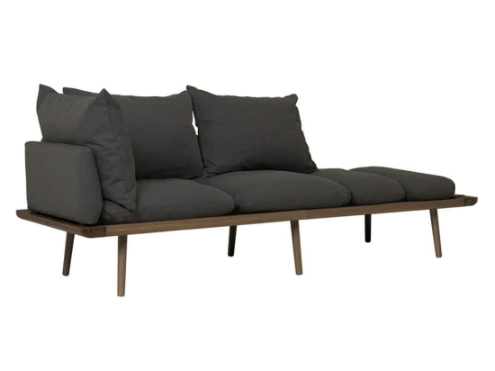 Καναπές Γωνιακός Τριθέσιος Lounge Around 5750C723-04 231,6x74,5x40,3cm Dark Oak-Dark Grey Umage