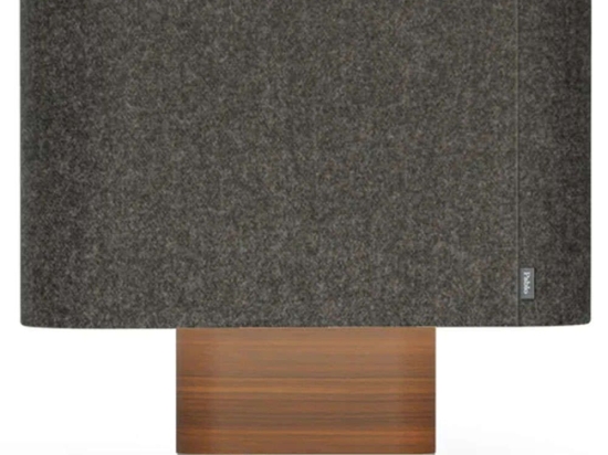 Φωτιστικό Επιτραπέζιο Belmont 10729 55,8x17x44cm 2xE26 30W Walnut-Anthracite Pablo Designs