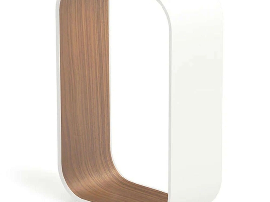 Φωτιστικό Επιτραπέζιο Με Usb Contour SM 10229 30,5x15x44,5cm Dim Led 780lm 8W 3000K White-Walnut Pablo Designs
