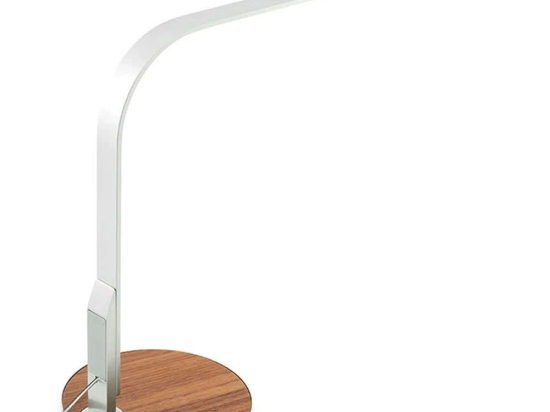 Φωτιστικό Επιτραπέζιο Με Usb Lim360 10278 55x34,5cm Dim Led 325lm 7W 3000K Aluminium-Walnut Pablo Designs