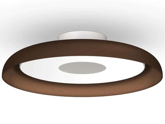 Φωτιστικό Οροφής - Πλαφονιέρα Nivél 15 10805 Dim Led 500lm 10,5W 2700K 38x8,9cm Brown Pablo Designs