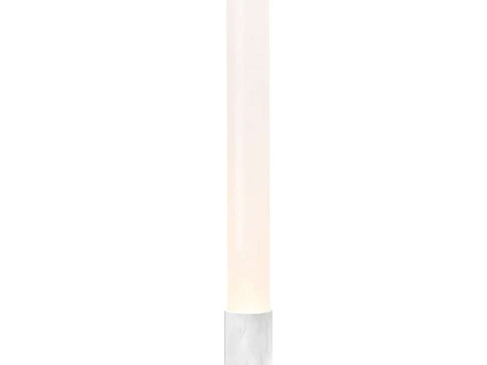 Φωτιστικό Δαπέδου Elise 48 10533 12x122cm Dim E26 1090lm 60W 3000K Marble White Pablo Designs