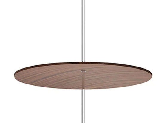Φωτιστικό Οροφής Sky Dome 18 10570/10584 46x44,4cm Led 1250lm 18W Aluminium-Walnut Pablo Designs