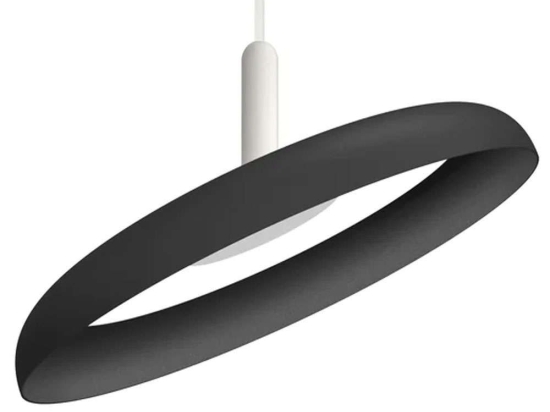 Φωτιστικό Οροφής Nivél 15 10780 38x14cm Dim Led 500lm 10,5W 2700K Black-White Pablo Designs