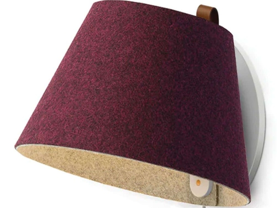 Φωτιστικό Τοίχου - Απλίκα Lana Mini 10514 20,3x20,3x18cm Dim Led 350lm 5,5W 3000K Plum-Grey Pablo Designs