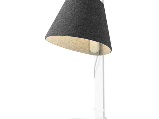 Φωτιστικό Επιτραπέζιο Lana Mini 10511/10516 20,3x52cm Dim Led 350lm 5,5W 3000K Grey Anthracite-White Pablo Designs