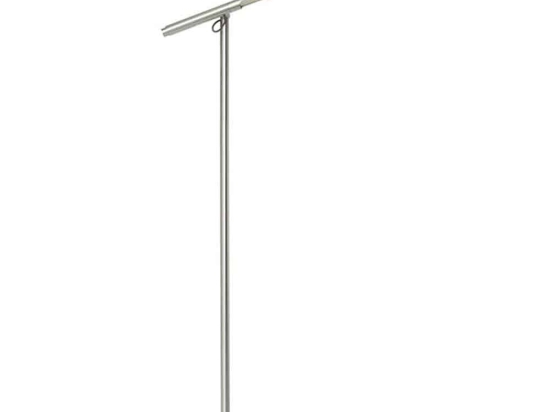Φωτιστικό Δαπέδου Brazo 10111 67x21,5x122/141cm Dim Led 450lm 9W 3000K Silver Pablo Designs