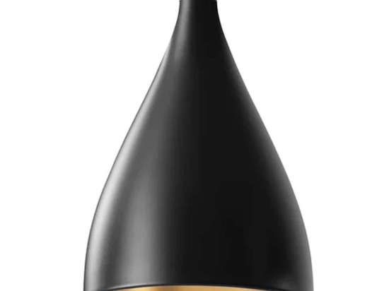 Φωτιστικό Οροφής Swell XL Single N 10590 30x51cm Dim E26 1050lm 13W 3000K Black-Brass Pablo Designs