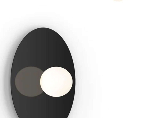Φωτιστικό Τοίχου - Οροφής Bola Disc 18/5 10699 15,7x45,7cm Dim Led 390lm 6W Black Pablo Designs