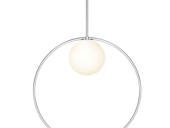 Φωτιστικό Οροφής Bola Halo 18/6 10634 Φ45,7cm Dim Led 1100lm 12W Chrome Pablo Designs
