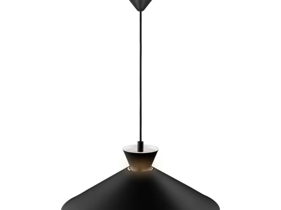 Φωτιστικό Οροφής Κρεμαστό Dial 45 2213353003 E27 17,5x45cm Black Nordlux