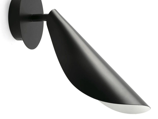Φωτιστικό Τοίχου - Απλίκα Liggera 20077 29,2x28,7cm 1xG9 6W Black Faro Barcelona