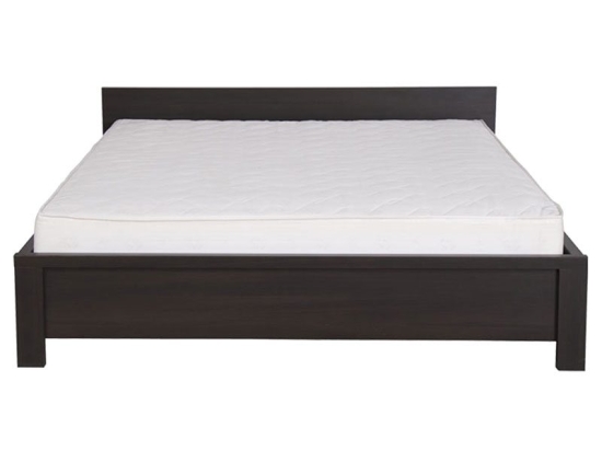 Κρεβάτι διπλό Selina pakoworld wenge 160x200εκ