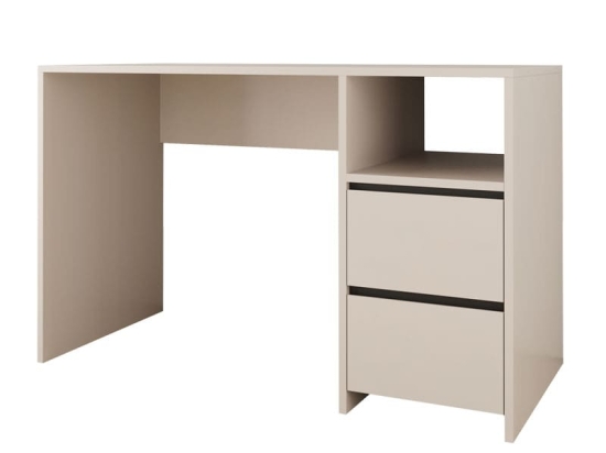 Γραφείο εργασίας Joniel pakoworld μελαμίνης κρεμ 114x56x75εκ