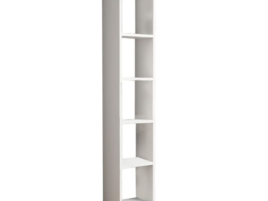 Βιβλιοθήκη Darco pakoworld μελαμίνης λευκό 28.6x22x160εκ