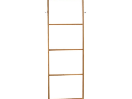Σκάλα Marty pakoworld ξύλινη χρώμα φυσικό 45x4x170εκ