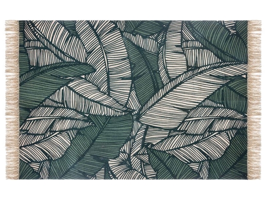 Χαλί Jungle pakoworld βαμβάκι πολύχρωμο 170x120x1εκ