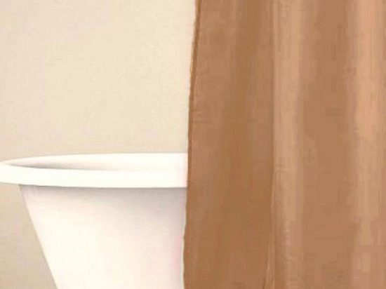 Κουρτίνα Μπάνιου Simple Sand Palamaiki 200Πx180Υ 180x200cm Πολυέστερ