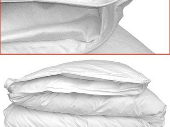Πάπλωμα Twin Stripe 4 Season White Palamaiki King Size 260x240cm Microfiber