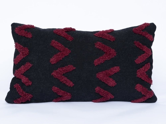 Μαξιλαροθήκη Διακοσμητική Mat Bordeaux Palamaiki 30X50 30x50cm 100% Βαμβάκι