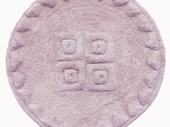 Πατάκι Μπάνιου Maya Pink Palamaiki 70 X 70 100% Βαμβάκι