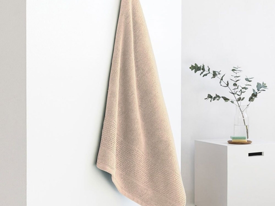 Πετσέτες Roke (Σετ 3τμχ) Beige Palamaiki Σετ Πετσέτες 70x140cm 100% Βαμβάκι