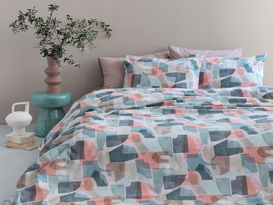 Σεντόνια Fashion Life FL6221 (Σετ 4τμχ) Multi Palamaiki Υπέρδιπλο 240x260cm 100% Βαμβάκι