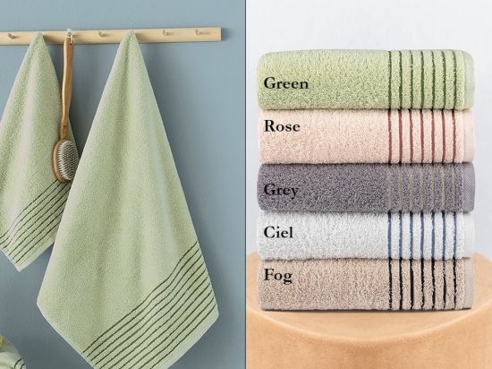 Πετσέτες Ser (Σετ 3τμχ) Fog Palamaiki Σετ Πετσέτες 70x140cm 100% Βαμβάκι