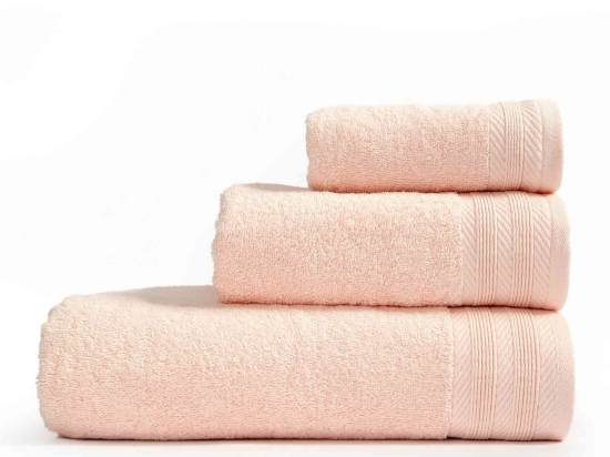 Πετσέτα Life 1124 Powder Pink Nef Nef Σώματος 70x140cm 100% Βαμβάκι