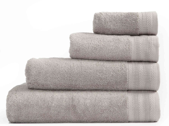 Πετσέτα Life 725 Grey Nef Nef Σώματος 80x160cm 100% Βαμβάκι