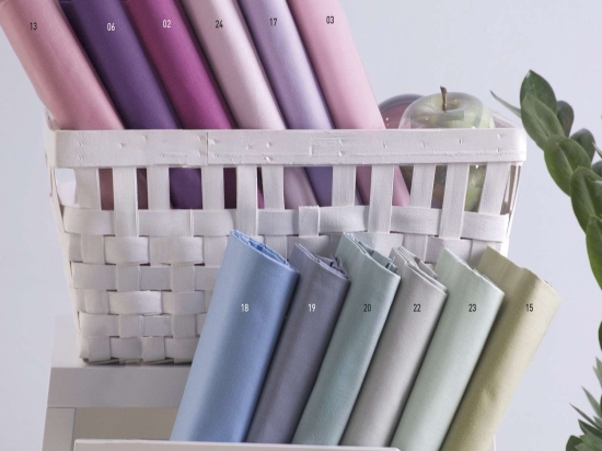 Σεντόνι Μονόχρωμο Madonna 22 Με Λάστιχο Light Grey Ρυθμός Υπέρδιπλo 165x230cm Με Λάστιχο 100% Βαμβάκι