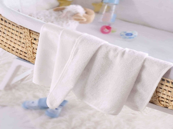 Σελτεδάκι Βρεφικό Basics Λευκό Ρυθμός 50x80cm Βαμβάκι-PVC