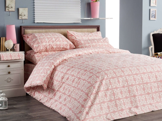 Παπλωματοθήκη Σετ 3τμχ. Zizel 2 Vesta Home Υπέρδιπλο 230x240cm 100% Βαμβάκι