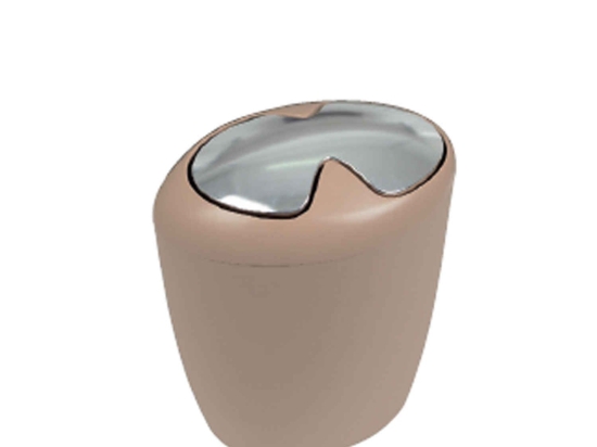 Κάδος Απορριμμάτων Etna 5lt 02673.003 Beige Πλαστικό