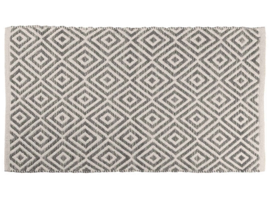 Πατάκι Μπάνιου  Lauren 05578.002 Anthracite 50 X 80 50x80cm 100% Βαμβάκι