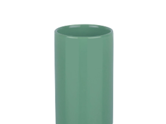 Ποτήρι Tube 03237.001 Green Spirella Κεραμικό