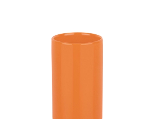 Ποτήρι Tube 03152.004 Orange Spirella Κεραμικό