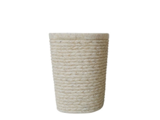 Ποτήρι Simi 03007.001 Beige Spirella Ρητίνη