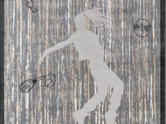 Χαλί Vagio Dancer A649ACD Grey Ezzo 130X190cm