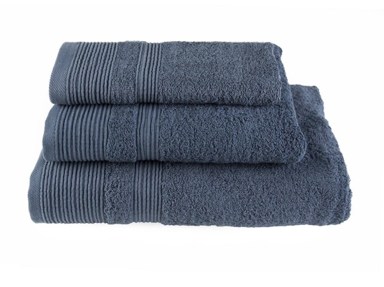 Πετσέτα 913 Navy Blue Astron Χεριών 30x50cm 100% Βαμβάκι