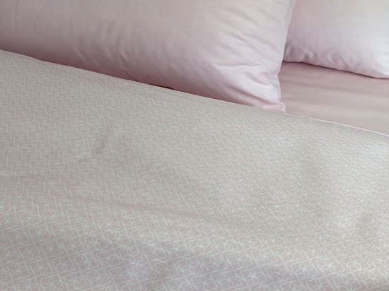 Σεντόνια Iris (Σετ 4τμχ) Pink Astron Υπέρδιπλο 245x260cm 100% Βαμβάκι