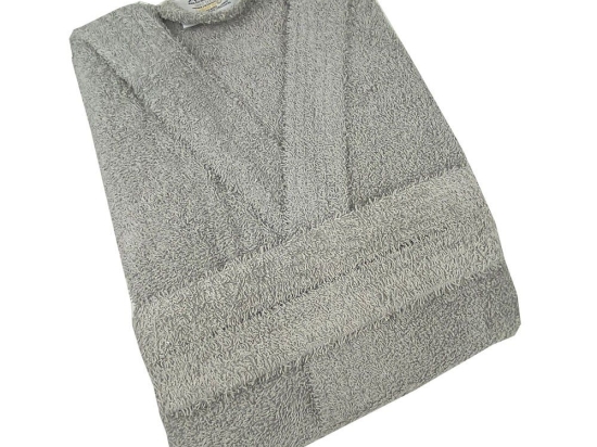 Μπουρνούζι Με Κουκούλα 567 Grey Astron