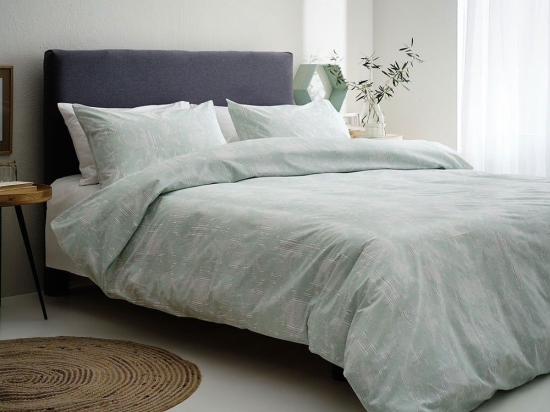 Σεντόνια Nefeli-2 (Σετ 4τμχ) Green Vesta Home Διπλό 200x260cm 100% Βαμβάκι
