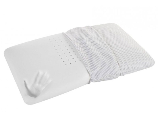 Μαξιλάρι Ύπνου Ανατομικό Magnicool 3D Standard White Magniflex 42x72 100% Memory Foam