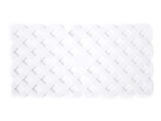 Πατάκι Αντιολισθητικό Diago 00268.001 White 35Χ71 PVC